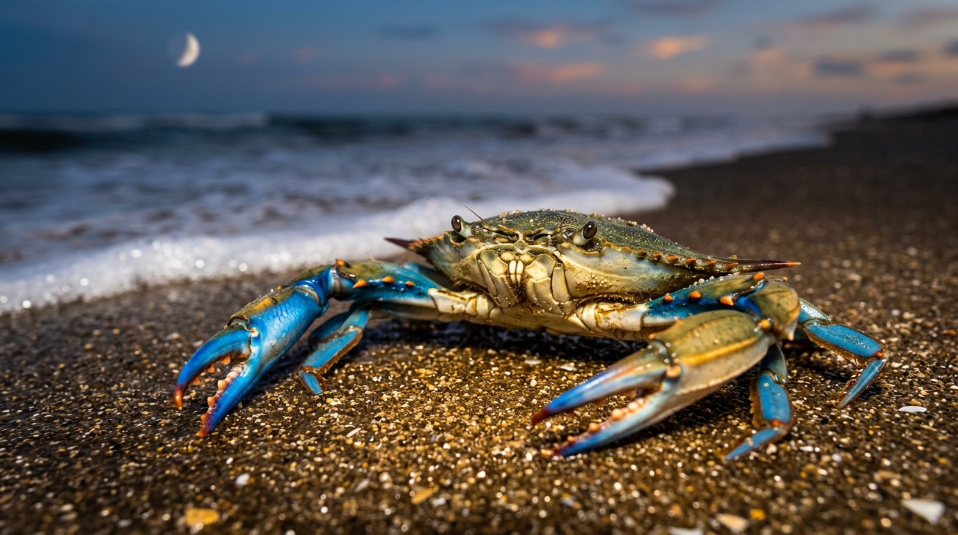 Los cangrejos azules del Golfo de México: por qué son un espectáculo único